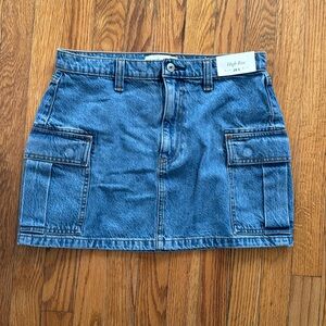 NWT Abercrombie & Fitch Jean Skirt